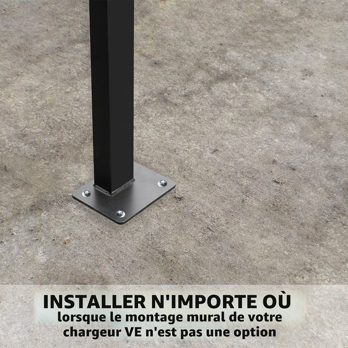 Support de chargeur robuste pour véhicules électriques