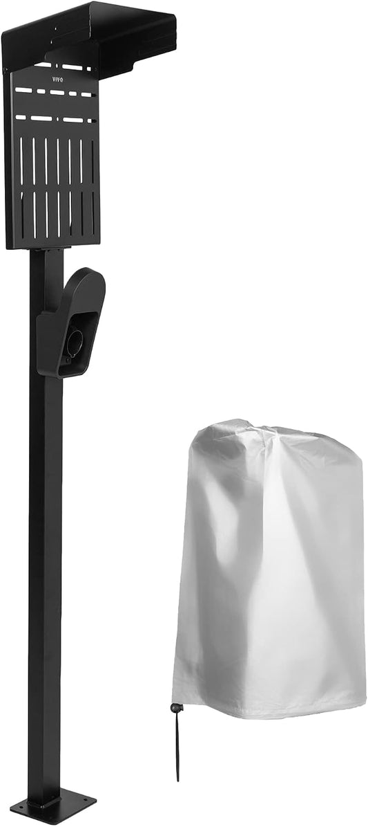 Heavy-duty charger stand for electric vehicles